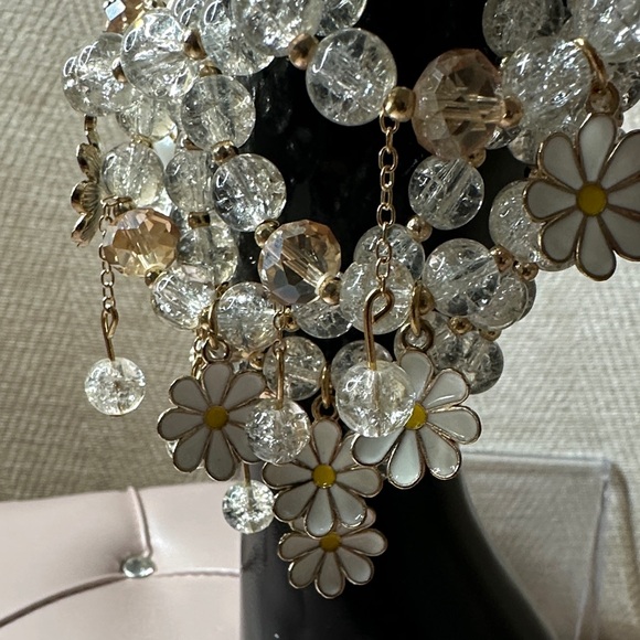 Elegant Beaded Bracelets with Charms Set of (12) - Picture 4 of 8